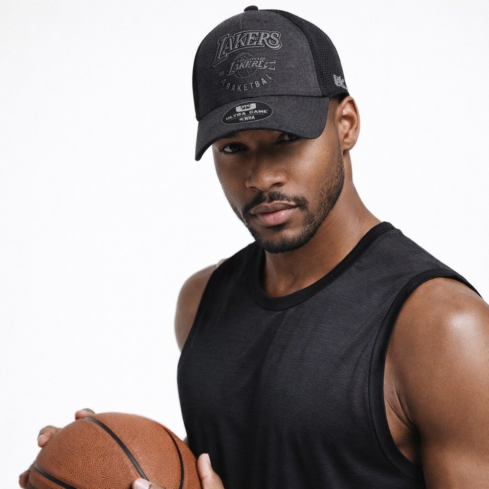 NBA Ultra Game Reflective Low Profile‎ Hat Los Angeles Lakers Hat One Size Fits